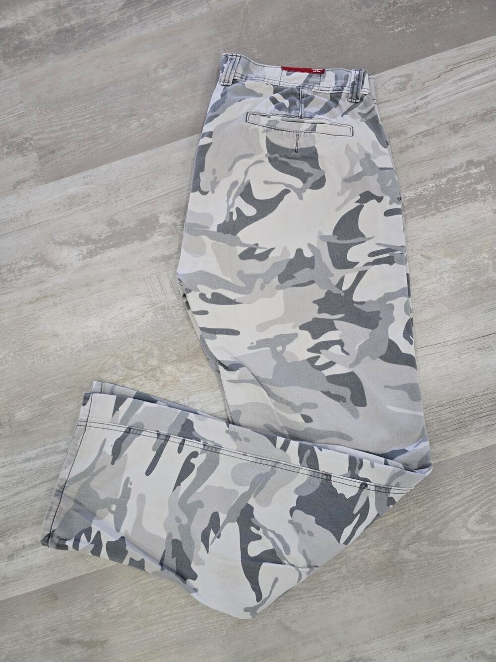 Jordan Craig Men's Camo Jeans 36x32 White Gray Winter Camouflage Streetwear